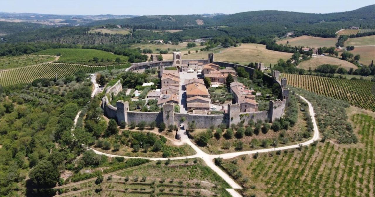Monteriggioni Castello Villa Kültér fotó